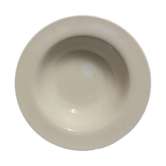 Pier 1 Imports 6-Rim Soup Bowls NEW ESSENTIALS CLASSIC White Ceramic Pasta Salad