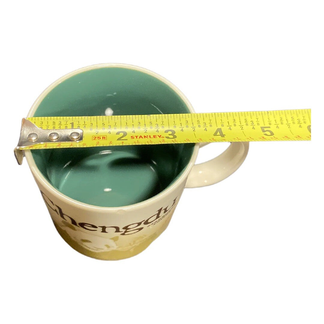 Starbucks PANDA 2017 CHENGDU China Ceramic Coffee Mug 16 Oz Tea Cup