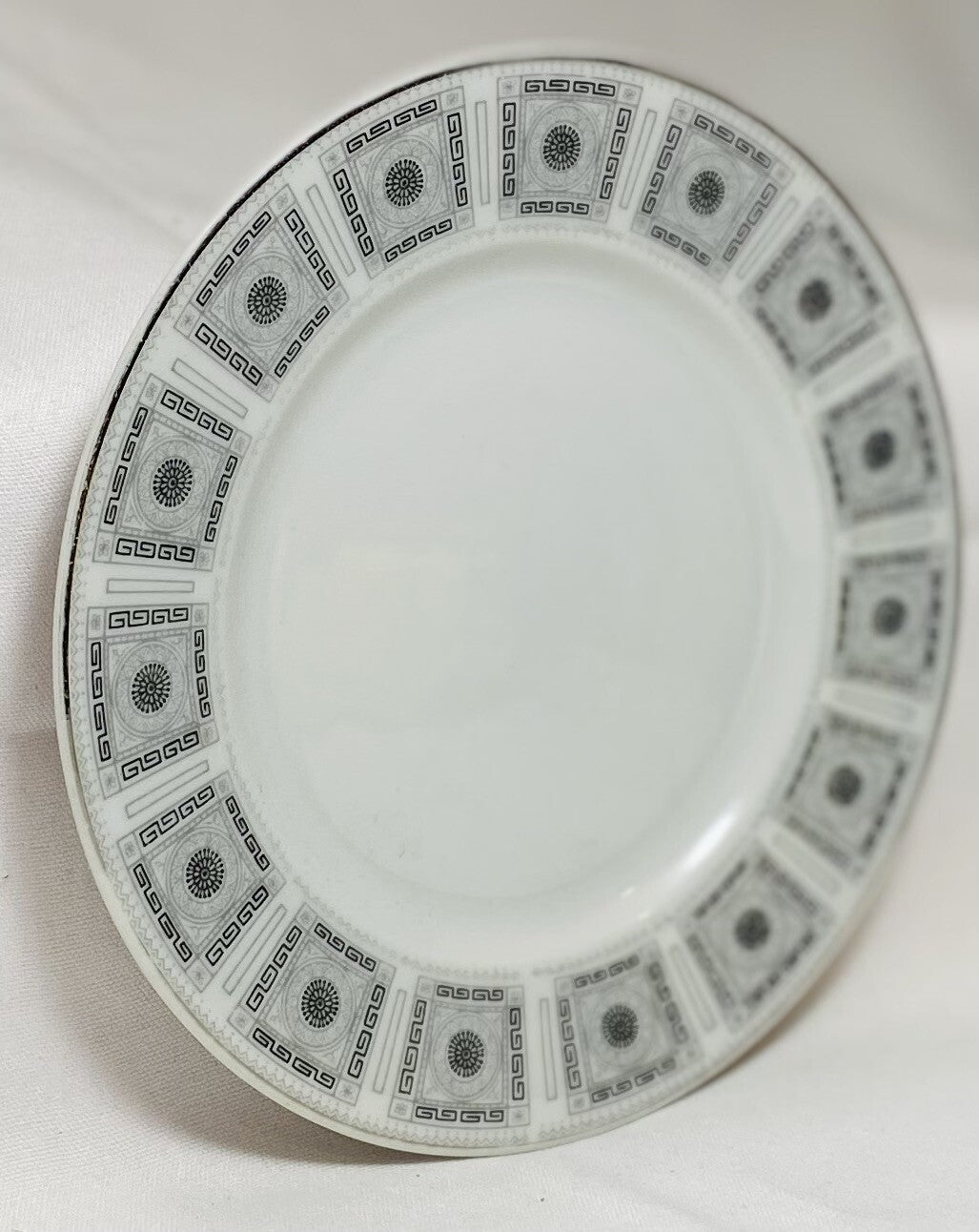 Vintage & Rare Norleans "APOLLO" Fine China Geometric Design Bread Butter Plate