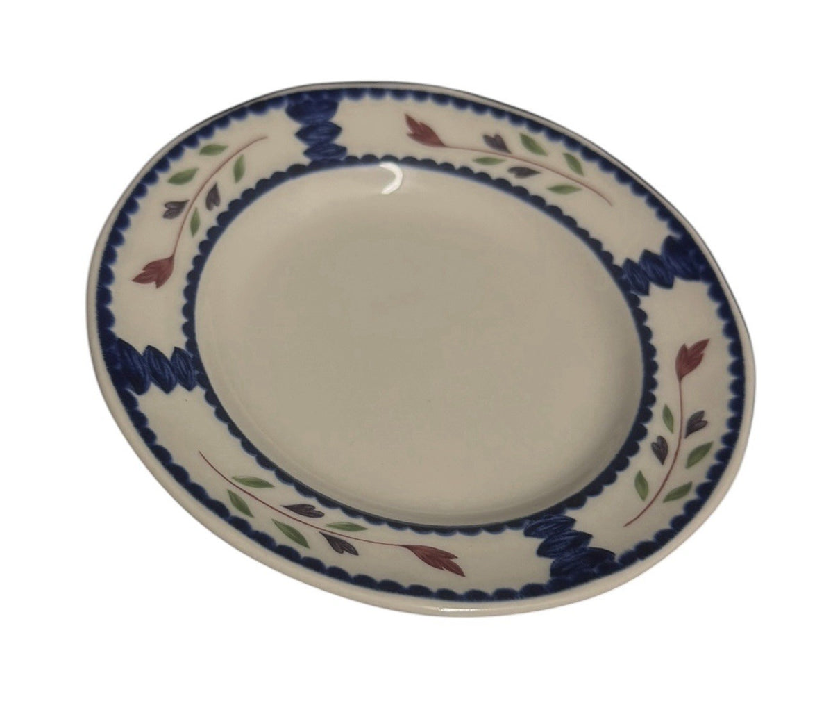 Vintage Adam Lancaster Ironstone 6 1/8 in Bread Dessert Plates Set Of 7 England