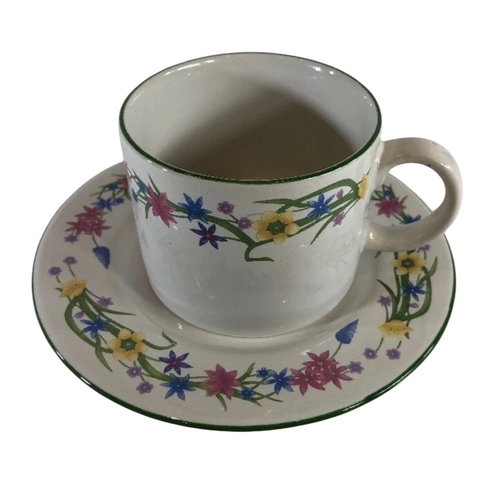 Farberware Country Garden Style 1997 Stoneware Choose Piece Floral Dinnerware