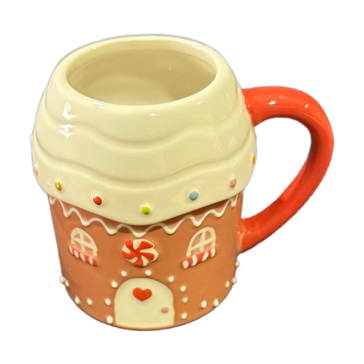 Set of 2 Threshold Target Gingerbread Mugs – Girl & House – Holiday Stoneware
