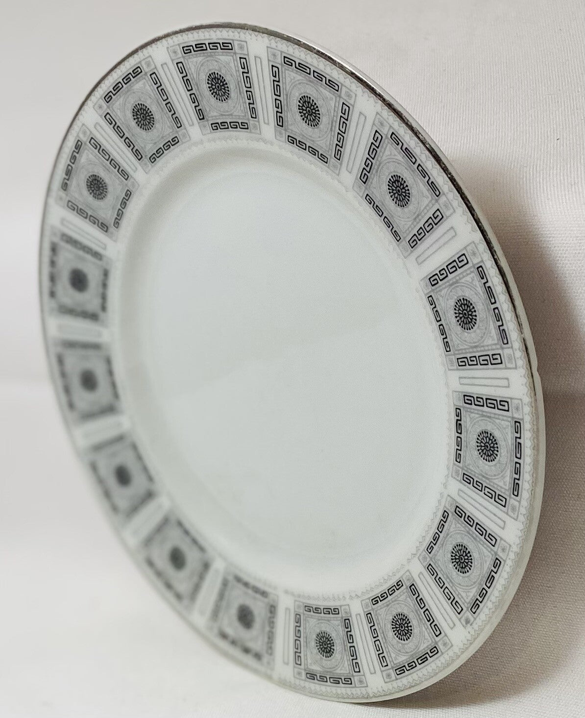 Vintage & Rare Norleans "APOLLO" Fine China Geometric Design Bread Butter Plate