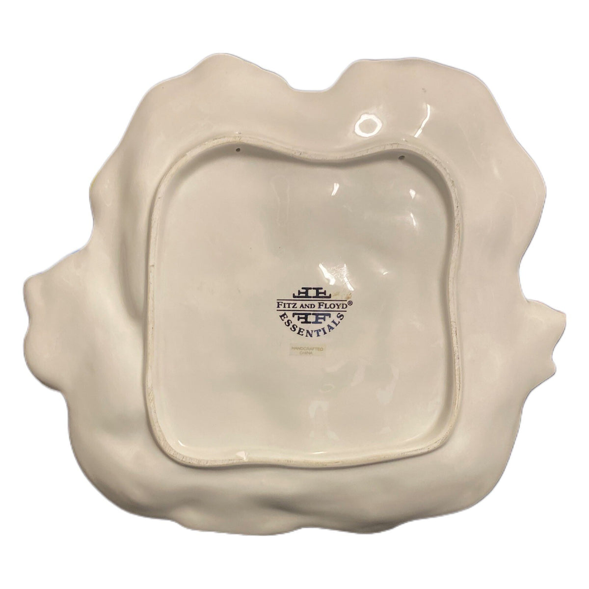 Fitz and Floyd Christmas Polar Bears Candy Canape Holiday Decorative Winter Dish
