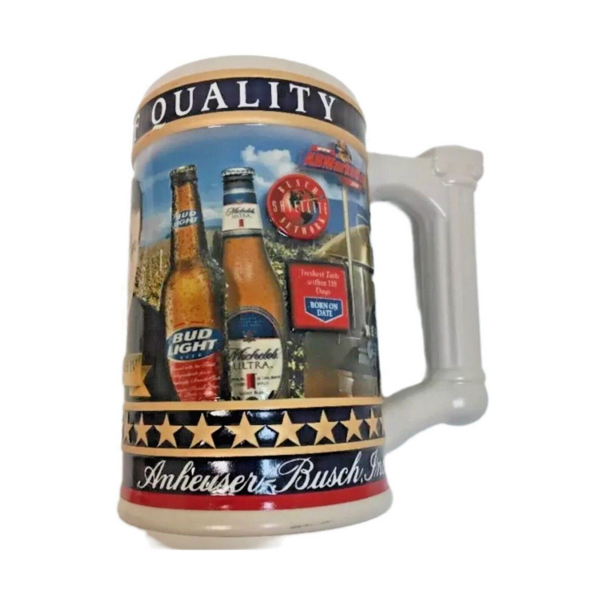 BUSCH Family Series 2007 Stein State Convention HandCrafted for Anheuser Busch