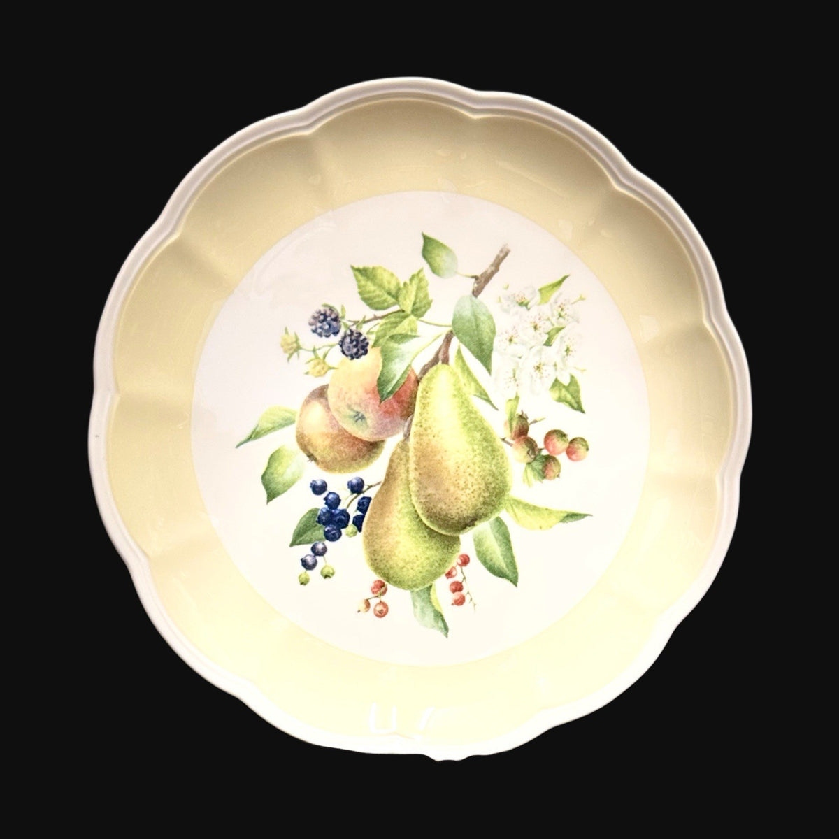 Lenox Pear Blossom Plates Set of 5 – Catherine McClung Orchard in Bloom 11” D