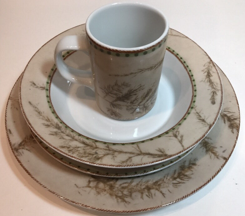 Dansk FERN 4 Piece Place Setting For 1 International Designs Portugal NR/CC