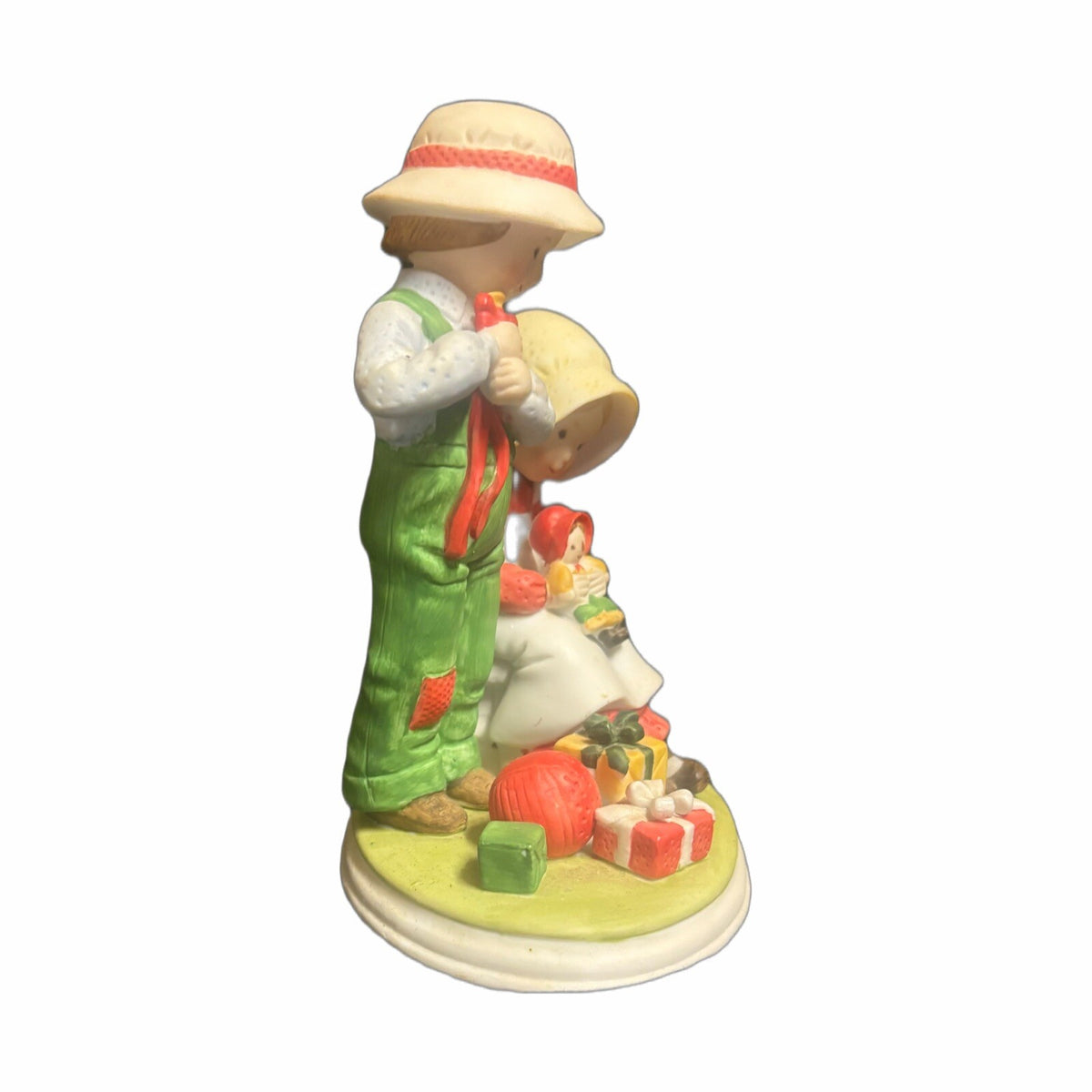 Holly Hobbie Designer Collection Christmas Keepsake Statue Missing Instrument