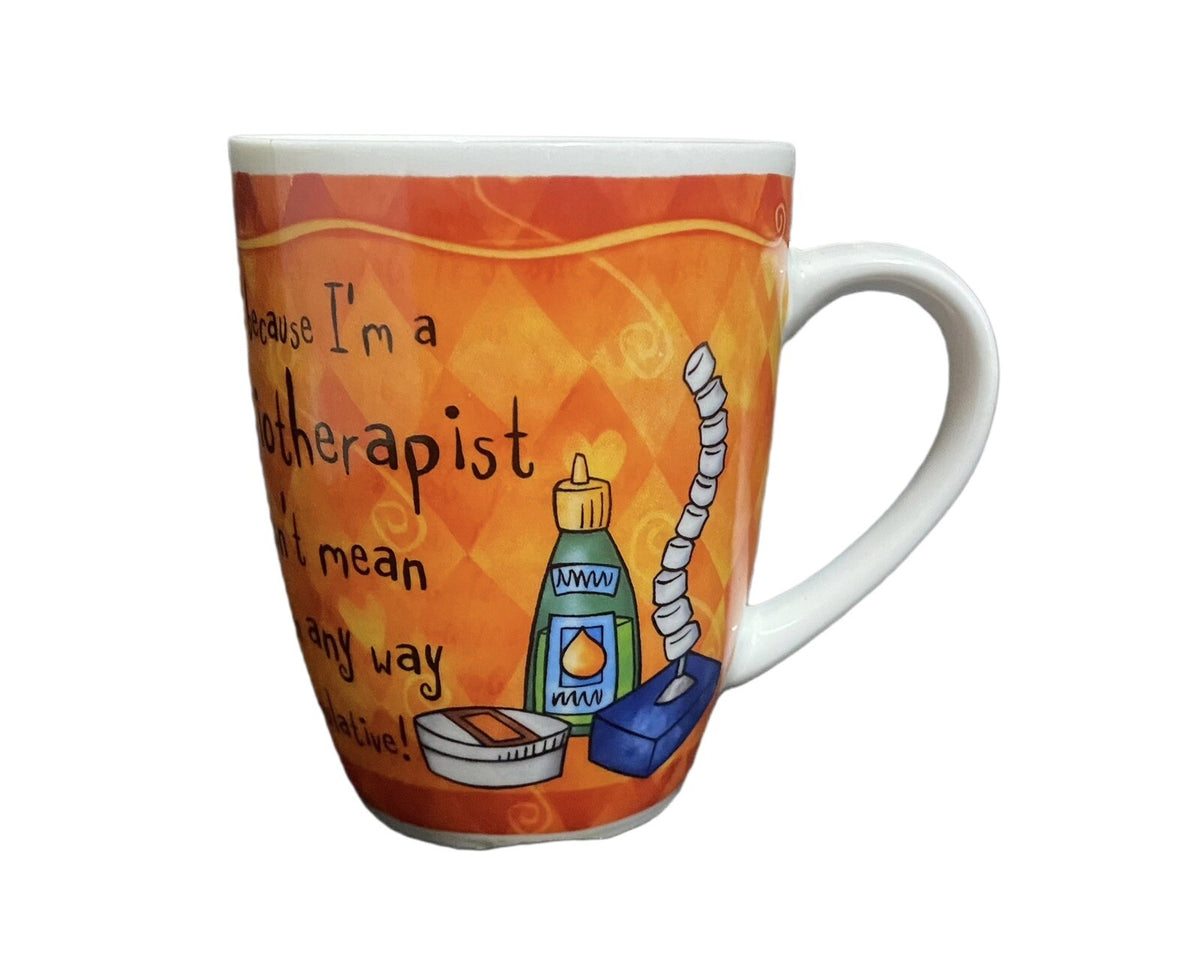 History & Heraldry Mug FIRST CLASS PHYSIOTHERAPIST Fine Porcelain Coffee Tea Cup