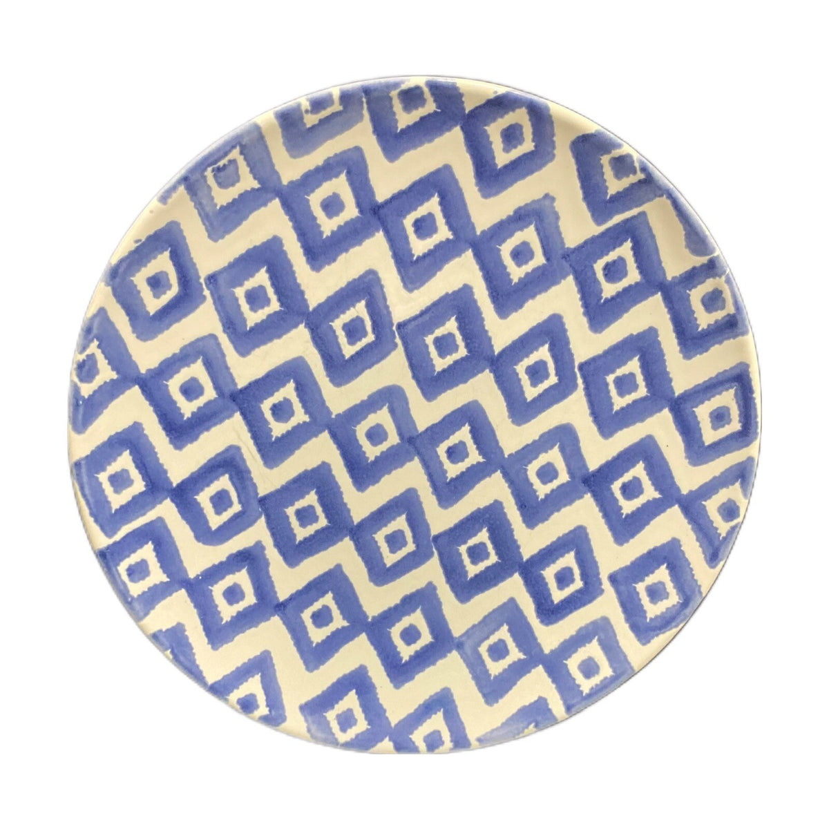 VIETRI SANTORINI 2- Salad Plates Italian Ceramic Dinnerware Made in Portugal