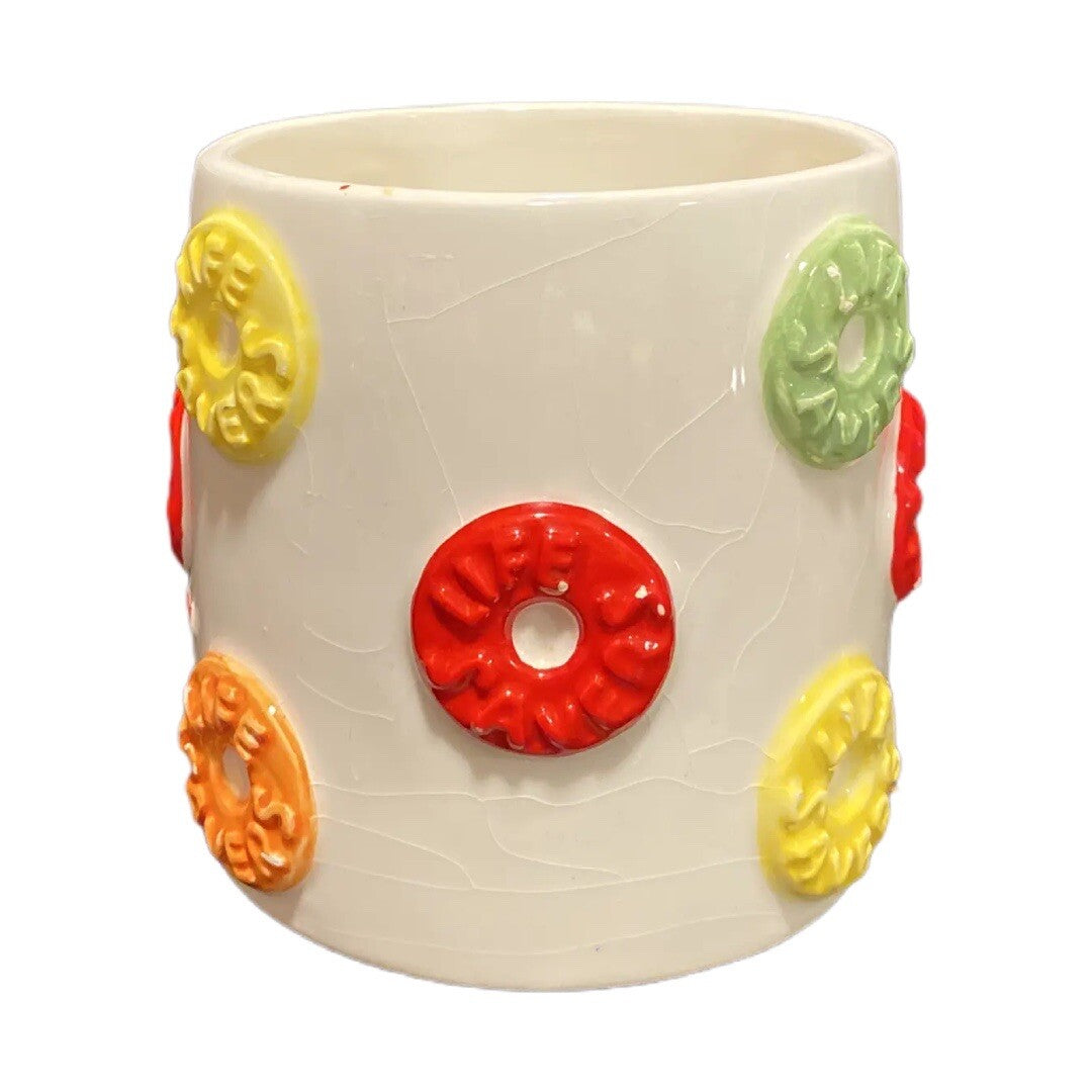 Lifesavers 3D Ceramic Mug Candy Red Yellow Green Orange LifeSavers Tea Coffe Cup
