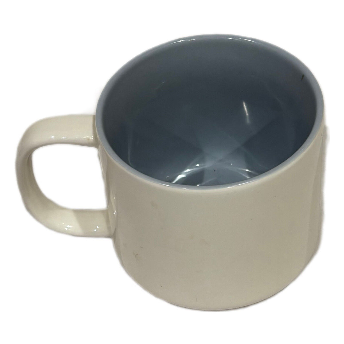 Threshold Mug BEST PERSON EVER Coffee Tea Cup Target Stoneware 16 oz White Blue