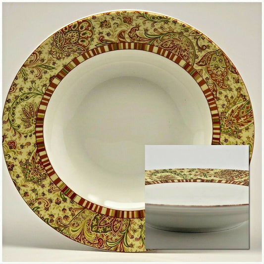 222 Fifth "MAHARANA"  Fine Porcelain PTS Intl. Dinnerware Collection (Paisley) 