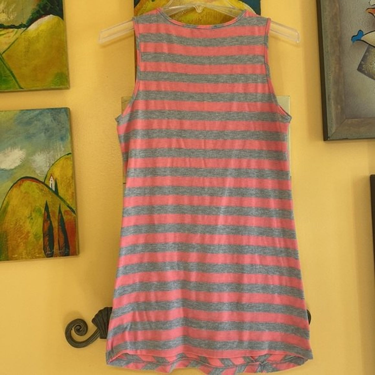 Fenn Wright Manson Pink Gray Sleeveless Top S