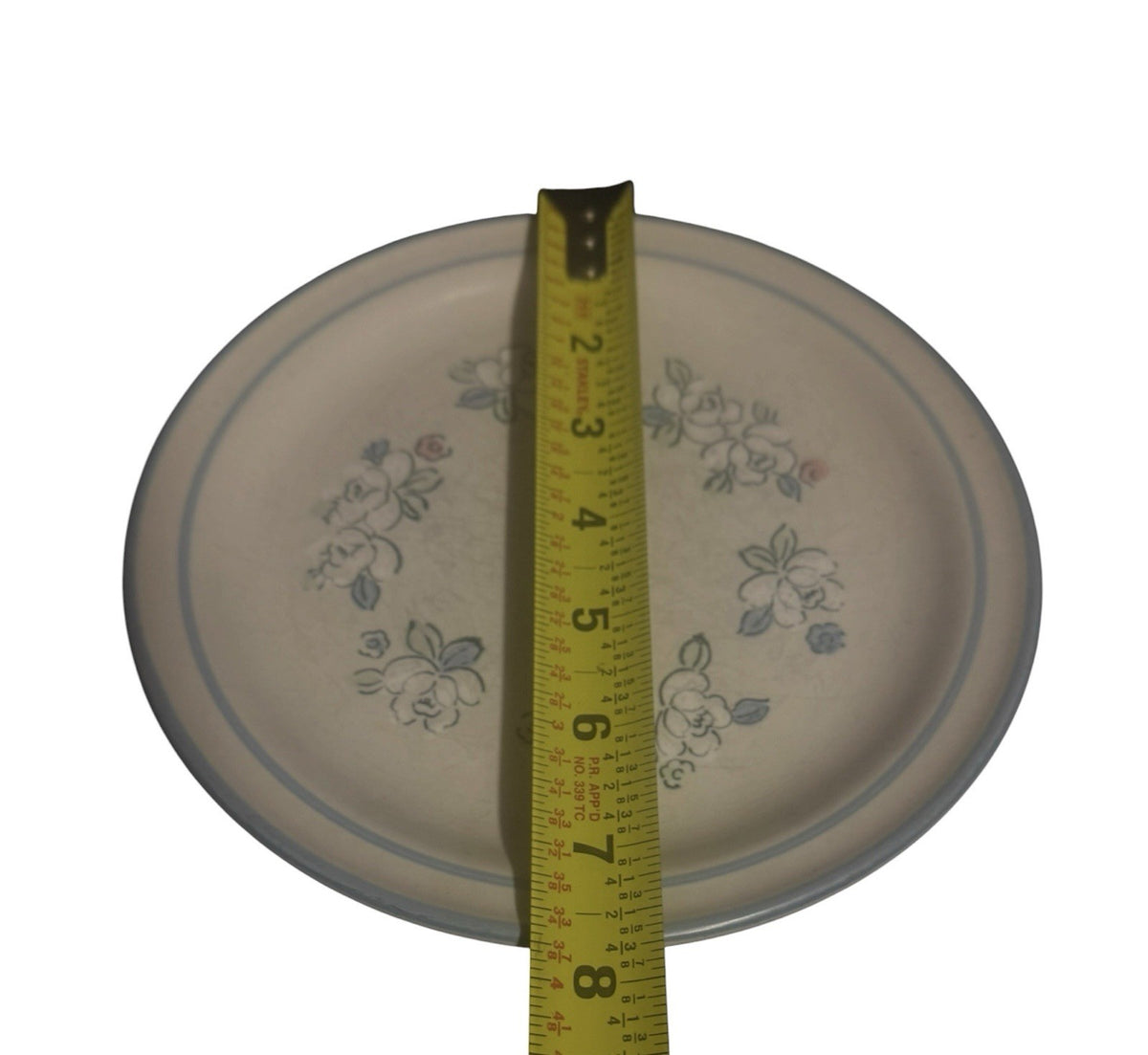 Set of 4 Hearthside Chantilly Fleur de Lune 7 3/4” Salad Plates Japan
