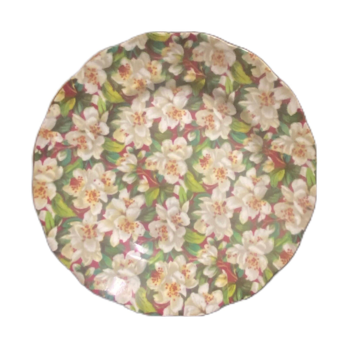 Vintage Royal Standard 5-Bread Butter Plates PEACH TREE Fine Bone China England