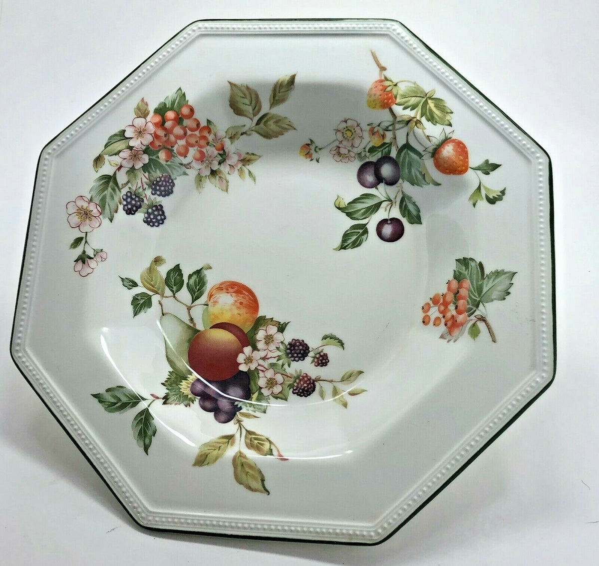 Johnson Brothers FRESH FRUIT Dinnerware England Porcelain Octagonal Collection