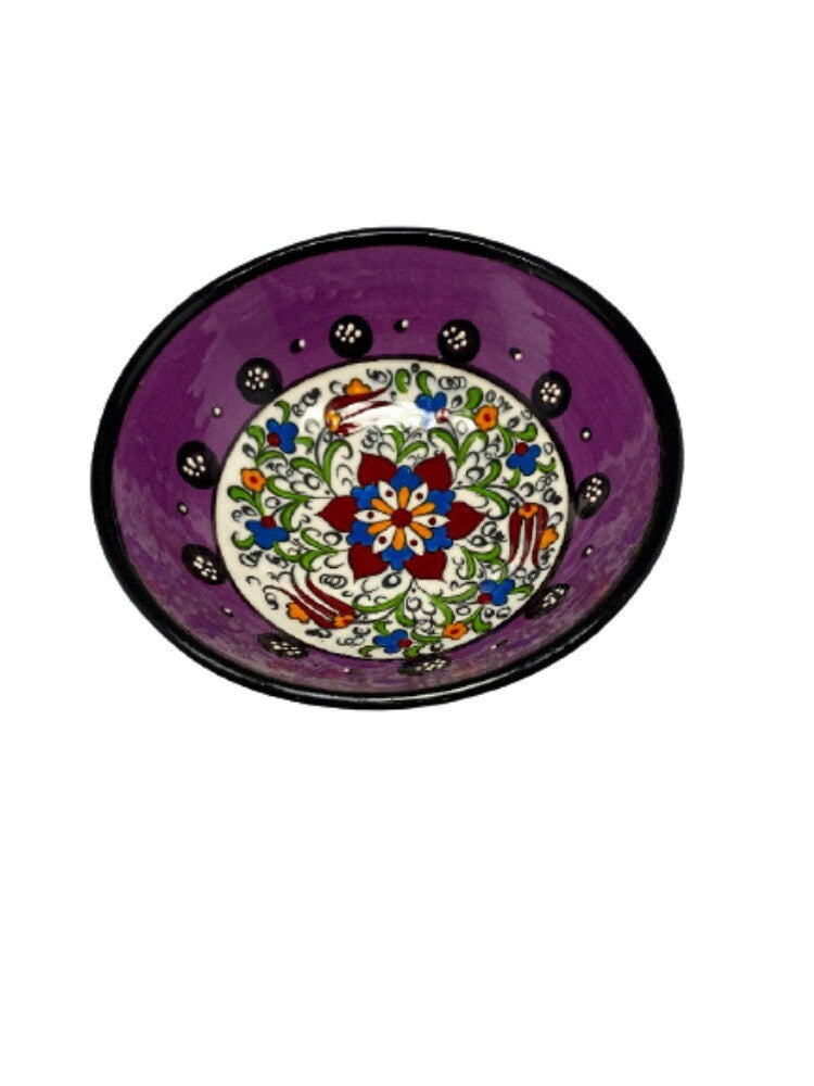 Handmade Hand Painted Ceramic Bowl 