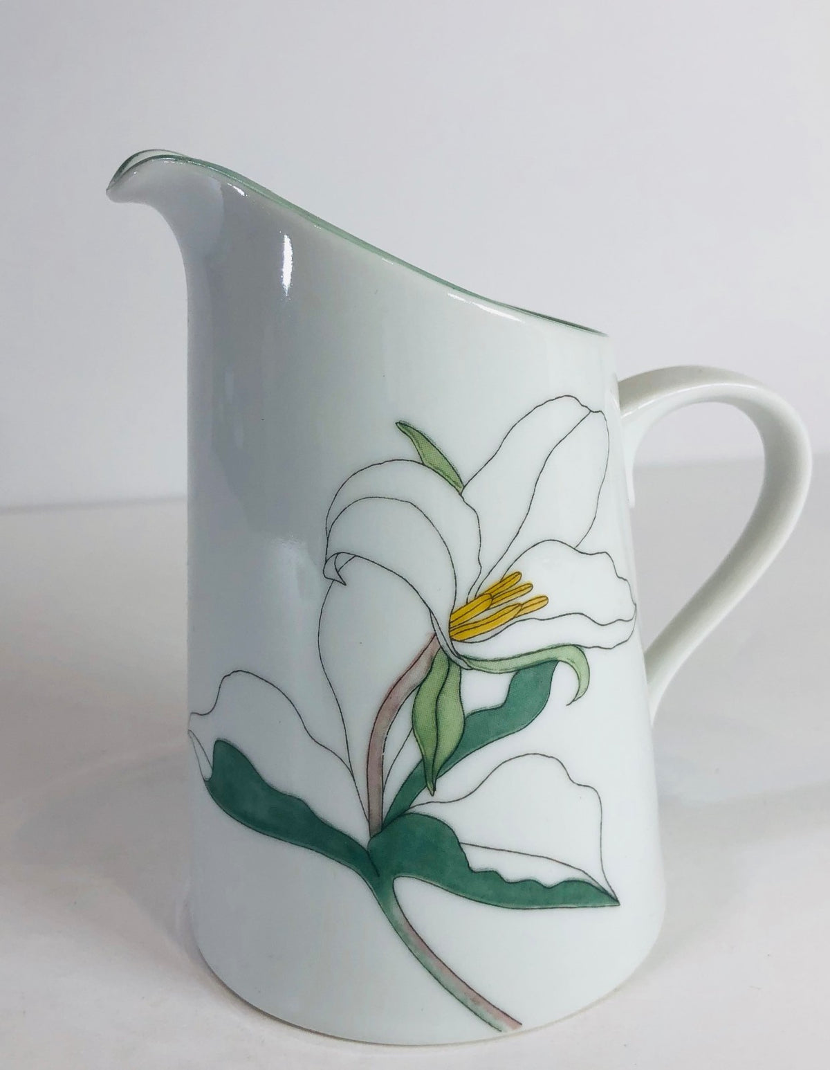 Block Spal "TRILLIUM" Watercolors, Goertzen, Flowers Dinnerware Collection 
