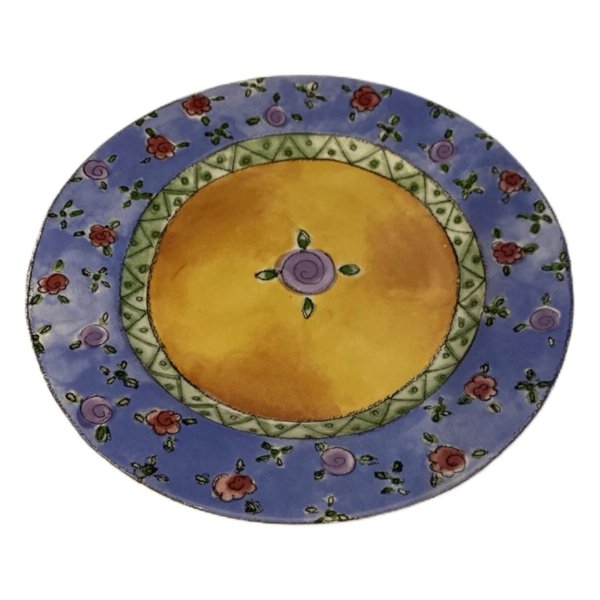 Sango Sweet Shoppe Sue Zipkin Set Of 4 Assorted Designs Salad Dessert Plates 8"D