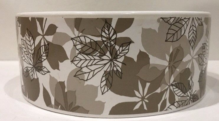 Signature Housewares JUNGLE Casserole Room Creative Floral Dish 7 5/8" D x 3” H