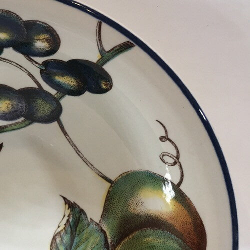 Pier 1 Imports Macintosh 9" Round Vegetable Bowl Eathenware-England