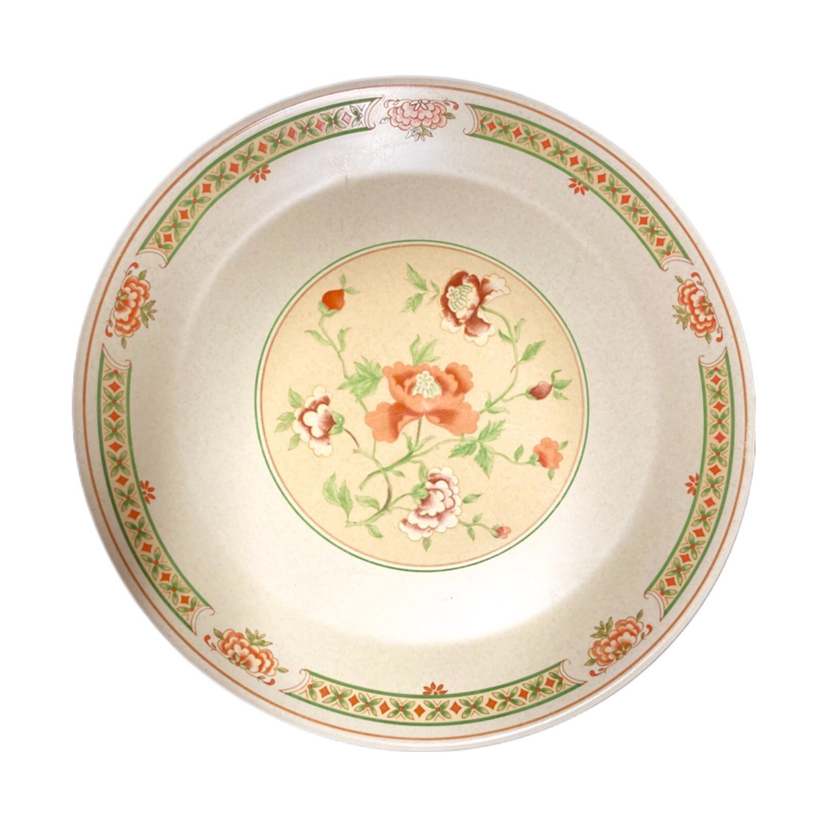 Lenox Coral Blossoms Set Of 5-Dinner Plates Temper Ware Freezer to Oven to Table