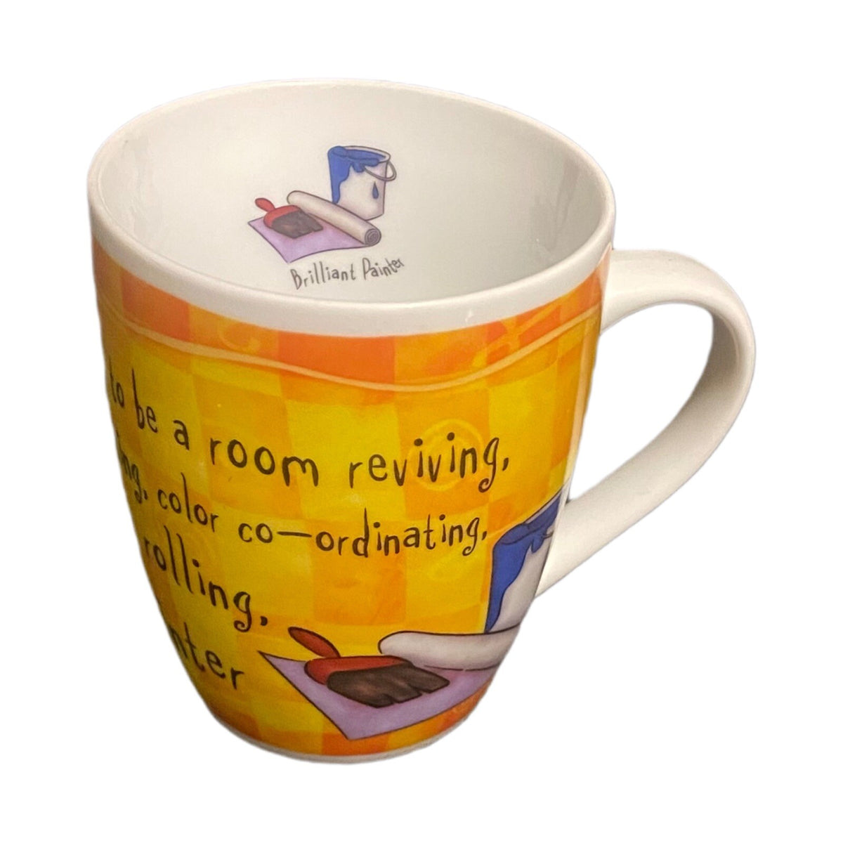 History & Heraldry Mug BRILLIANT PAINTER Fine Porcelain Coffee Tea Cup