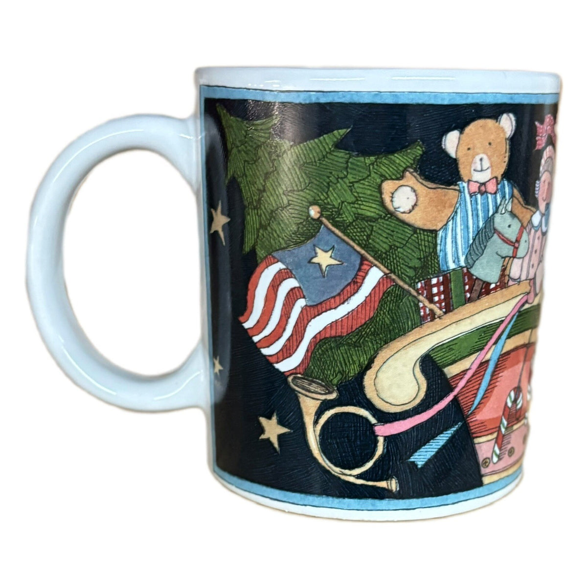 Vintage Susan Winget 2-Mugs Christmas Certified Int’l Ceramic Coffee Tea Cups