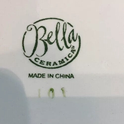 Bella Ceramica Gone Fishing - Magnolia-Hand-Painted Dinnerware Collection
