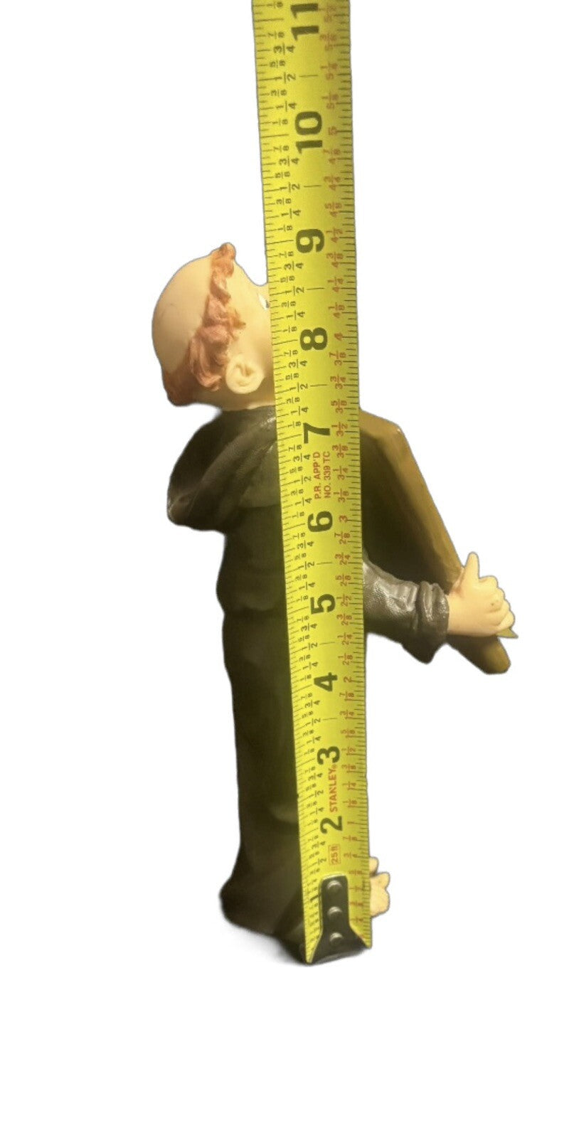 Resin Monk Sticky Note Memo Statue Holder Office Desk Kitchen Home Table Accent