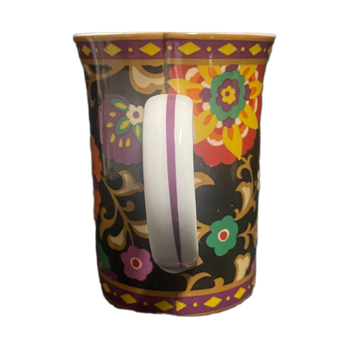Vera Bradley SUZANI Mug (N0 Lid)  8 oz Coffee Tea Cup Floral Porcelain