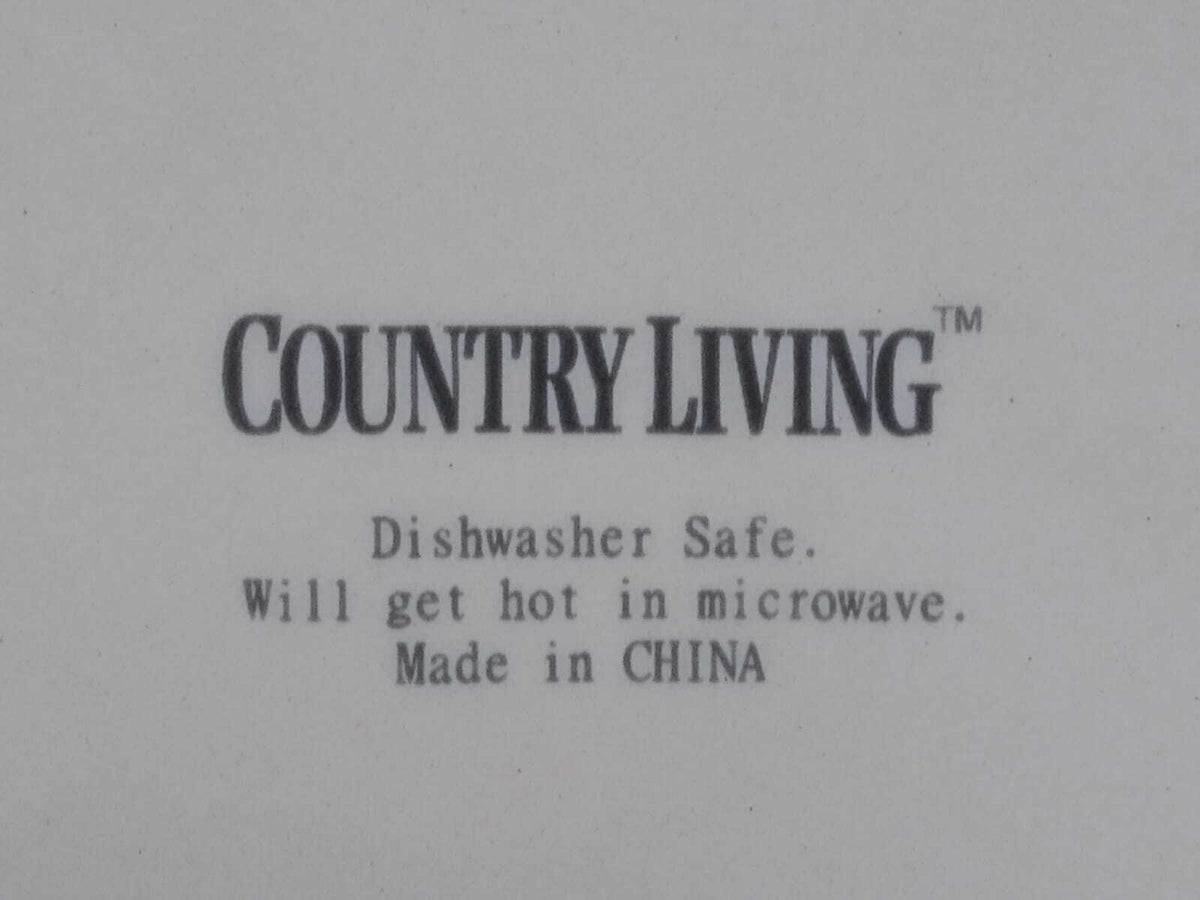 Country Living Faded Antique Vintage Stoneware Dinnerware Collection