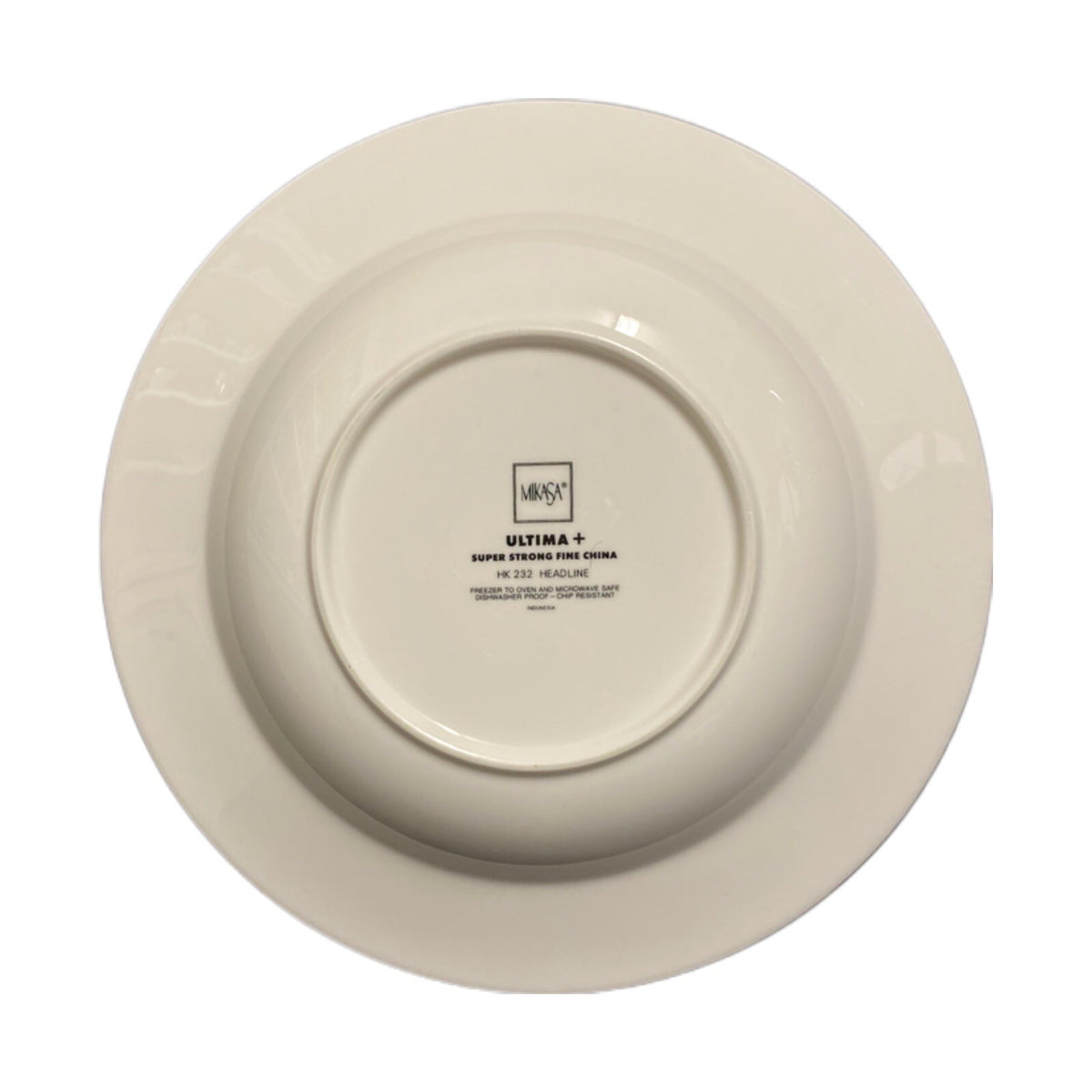 Mikasa HEADLINE 4 Rim Soup Bowls Ultimata + Super Strong Fine China HK 232