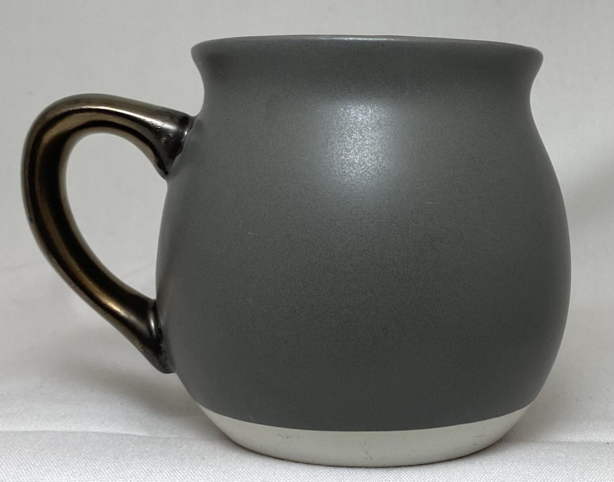 Threshold HOLIDAY CHEER Mug Winter Christmas Stoneware Coffee Gray Cup 16 oz
