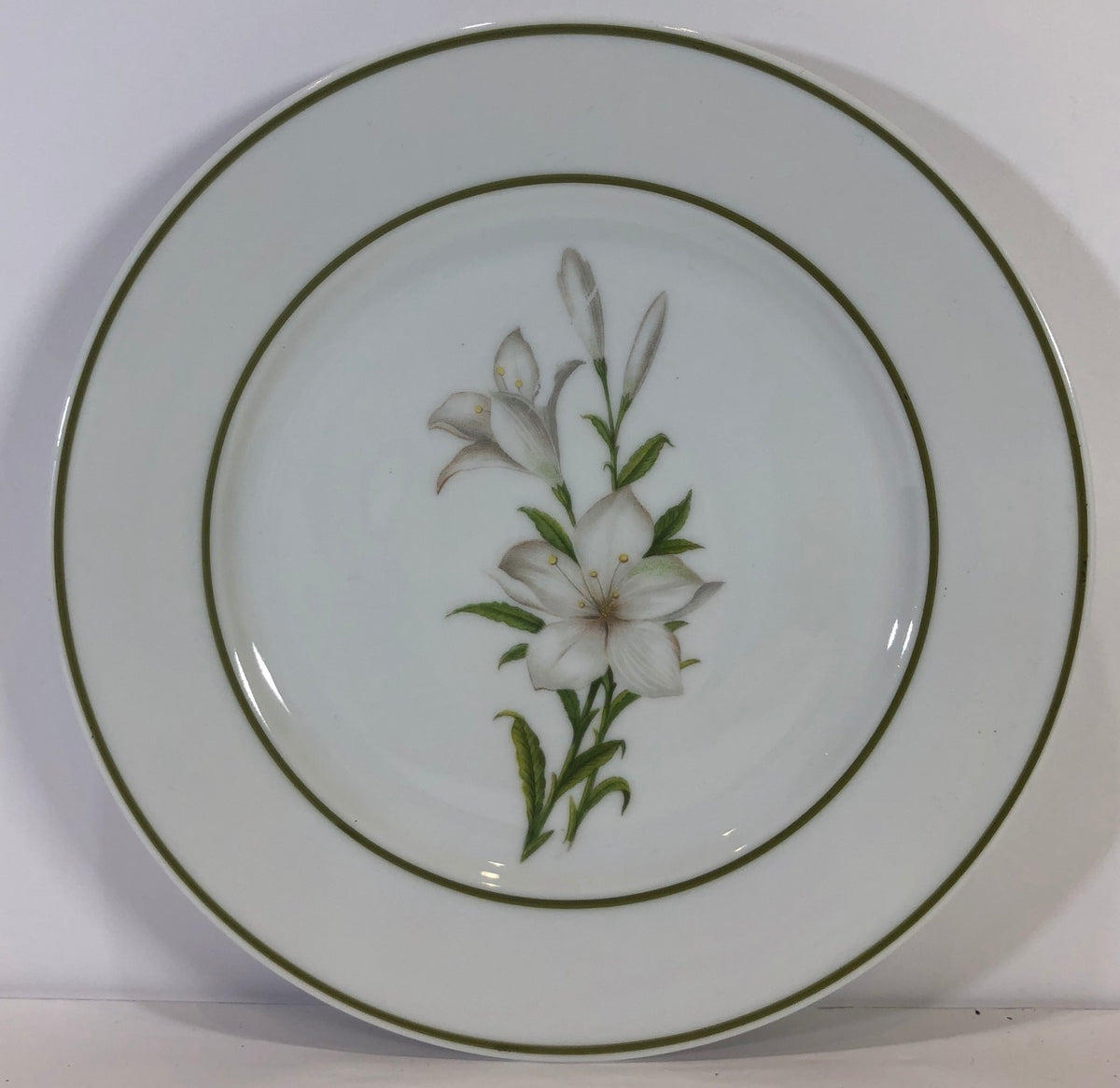 Vintage Bavaria JKW Porcelain Salad Plate Western Germany "Josef Kuba"