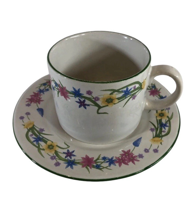 Farberware Country Garden Style 1997 Stoneware Choose Piece Floral Dinnerware