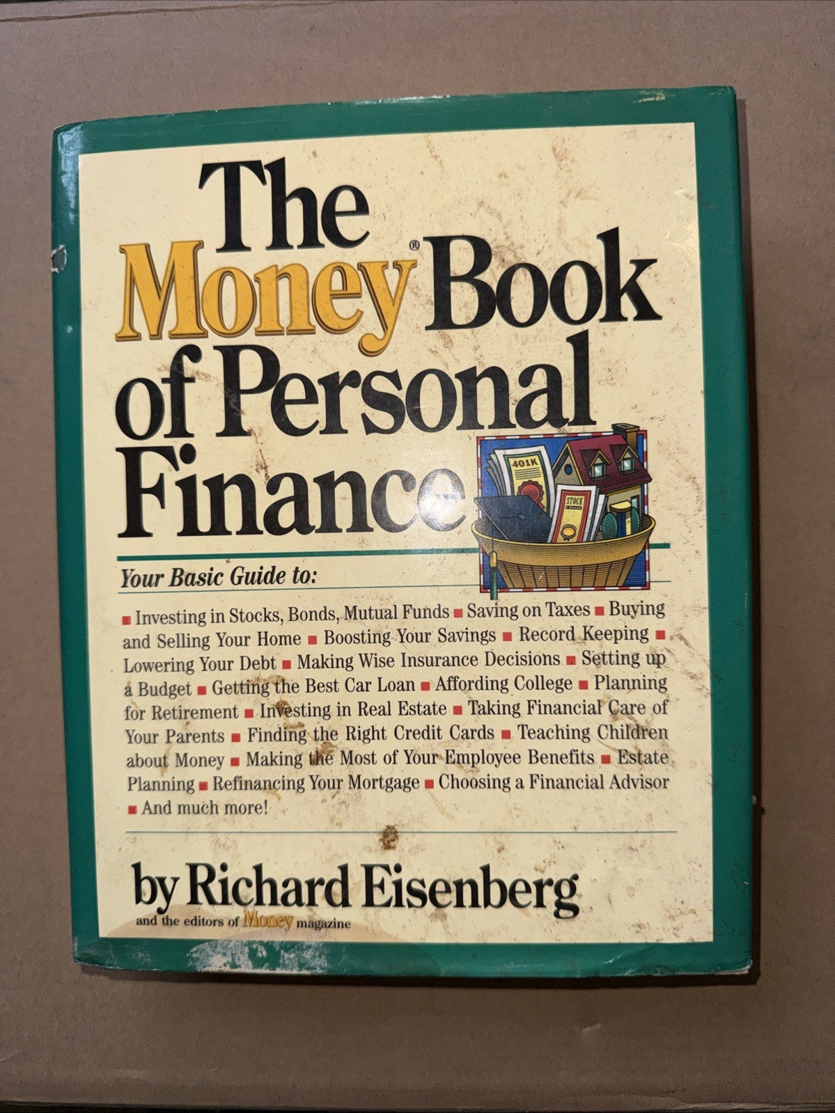 Money Book of Personal Finance by Richard Eisenberg (1996, Hardcover)