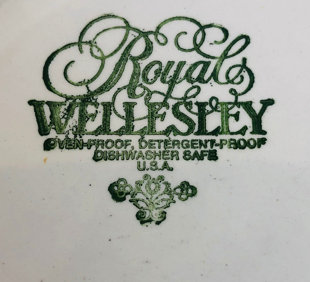 Royal China "Wellesley" Brown Dinnerware Collection USA Oven Proof