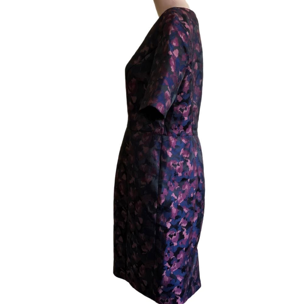 Moonsoon Knee-High Fitted Semi-Formal, Abstract Dress Size 8