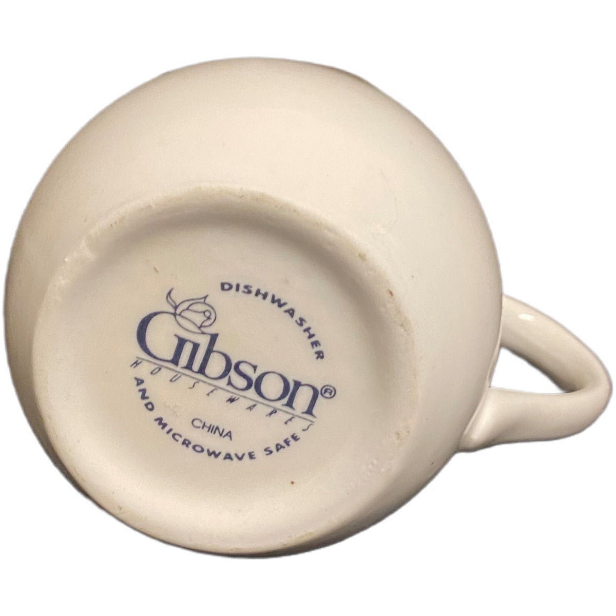 Gibson Designs FRUIT GROVE Creamer Cherries Grapes White & Fruits