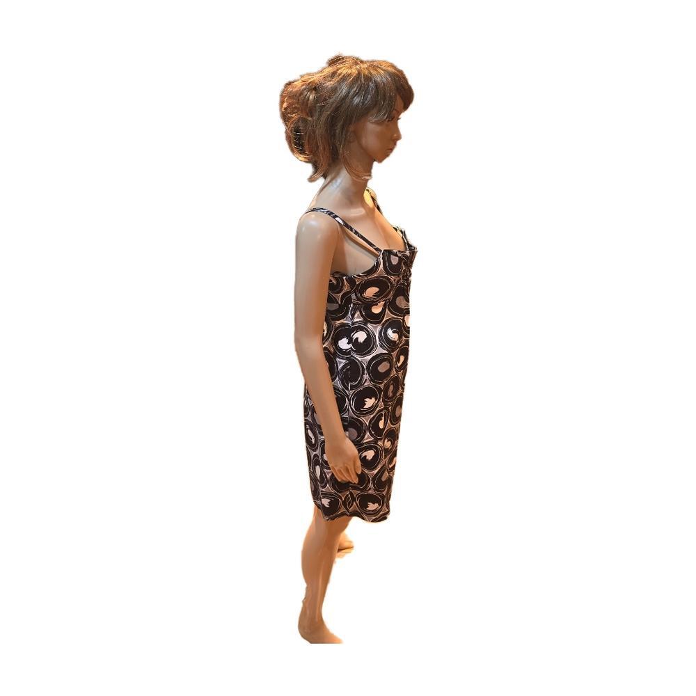 New York & Company Contemporary Dress Retro Sweetheart Neckline Abstract Size 2