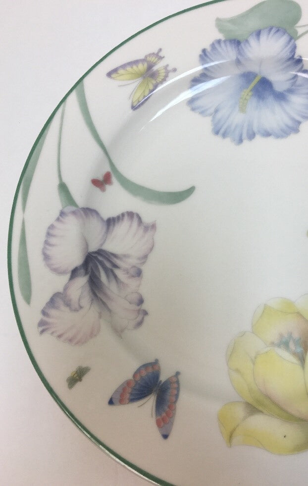 Epoch Garden Walk 3 Piece Place Setting Service For 2-E125 Oven Safe Floral