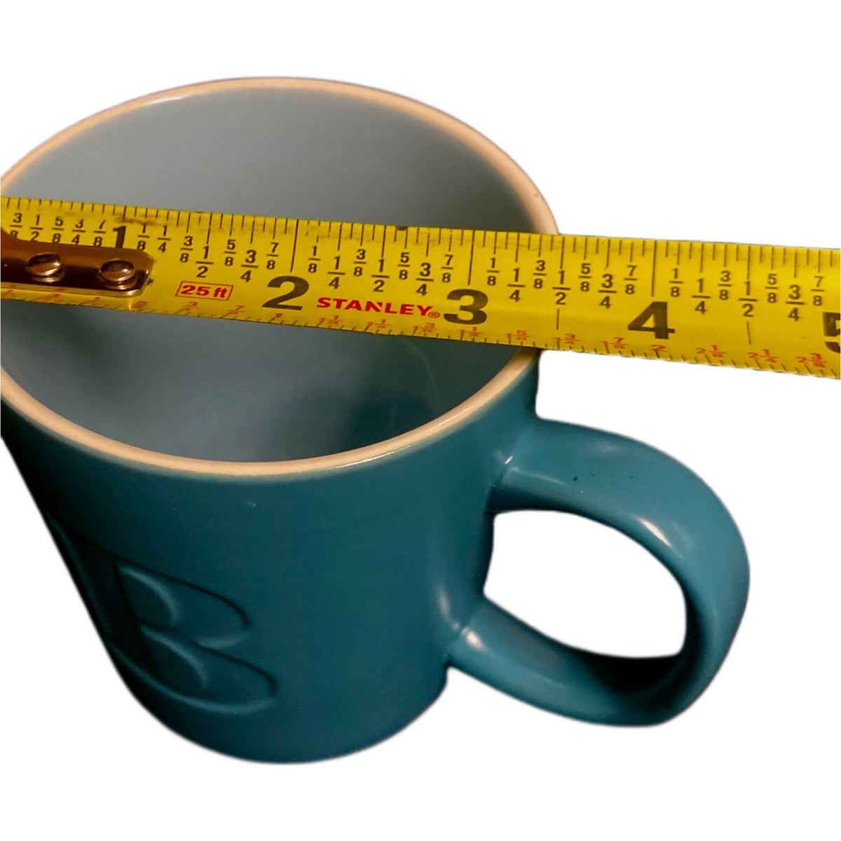 Threshold Monogram Initial B Mug Stoneware Coffee Tea Cup 12 oz.