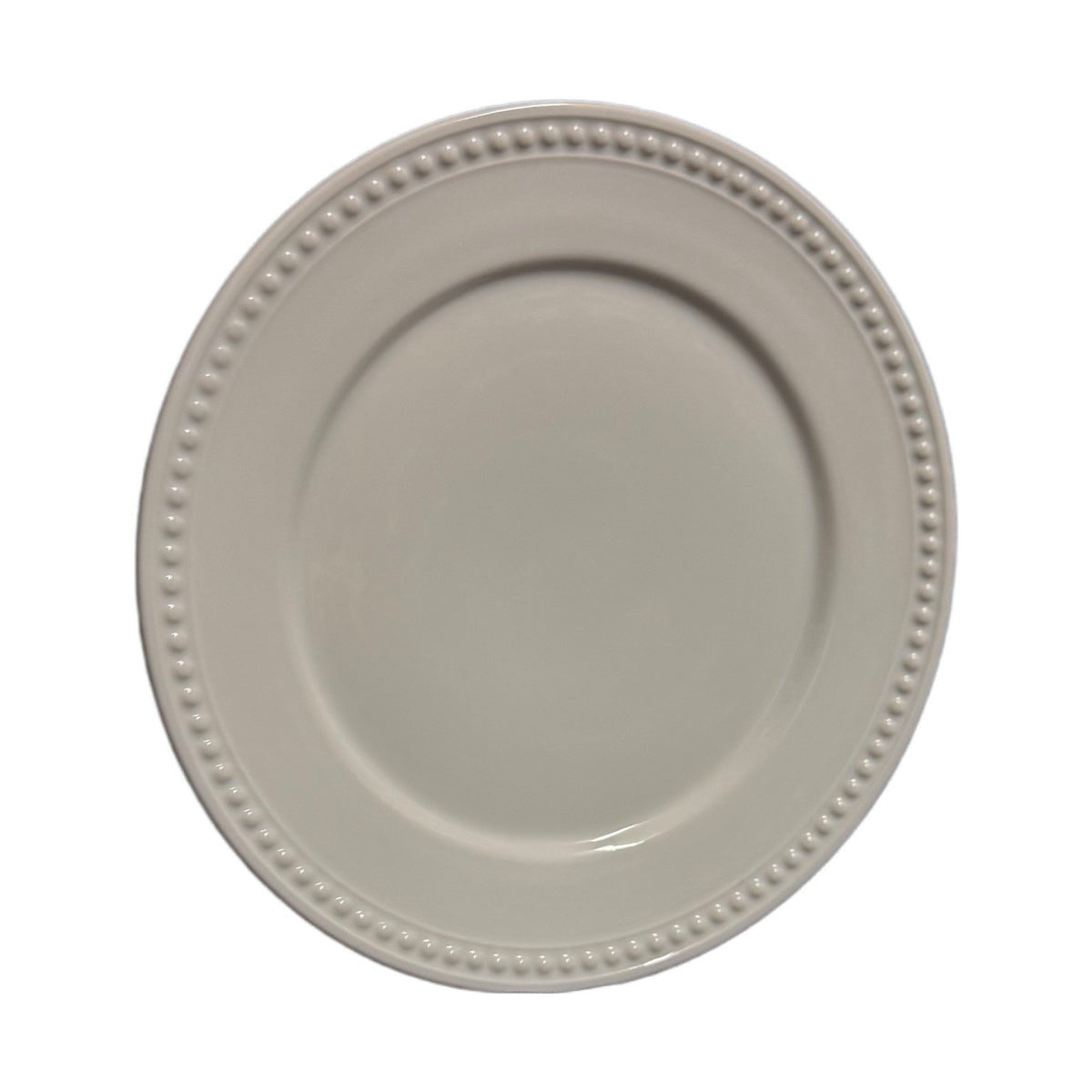 Set of 7 Better Homes & Gardens Sophia White Beaded Salad Dessert Plates 8.75”D