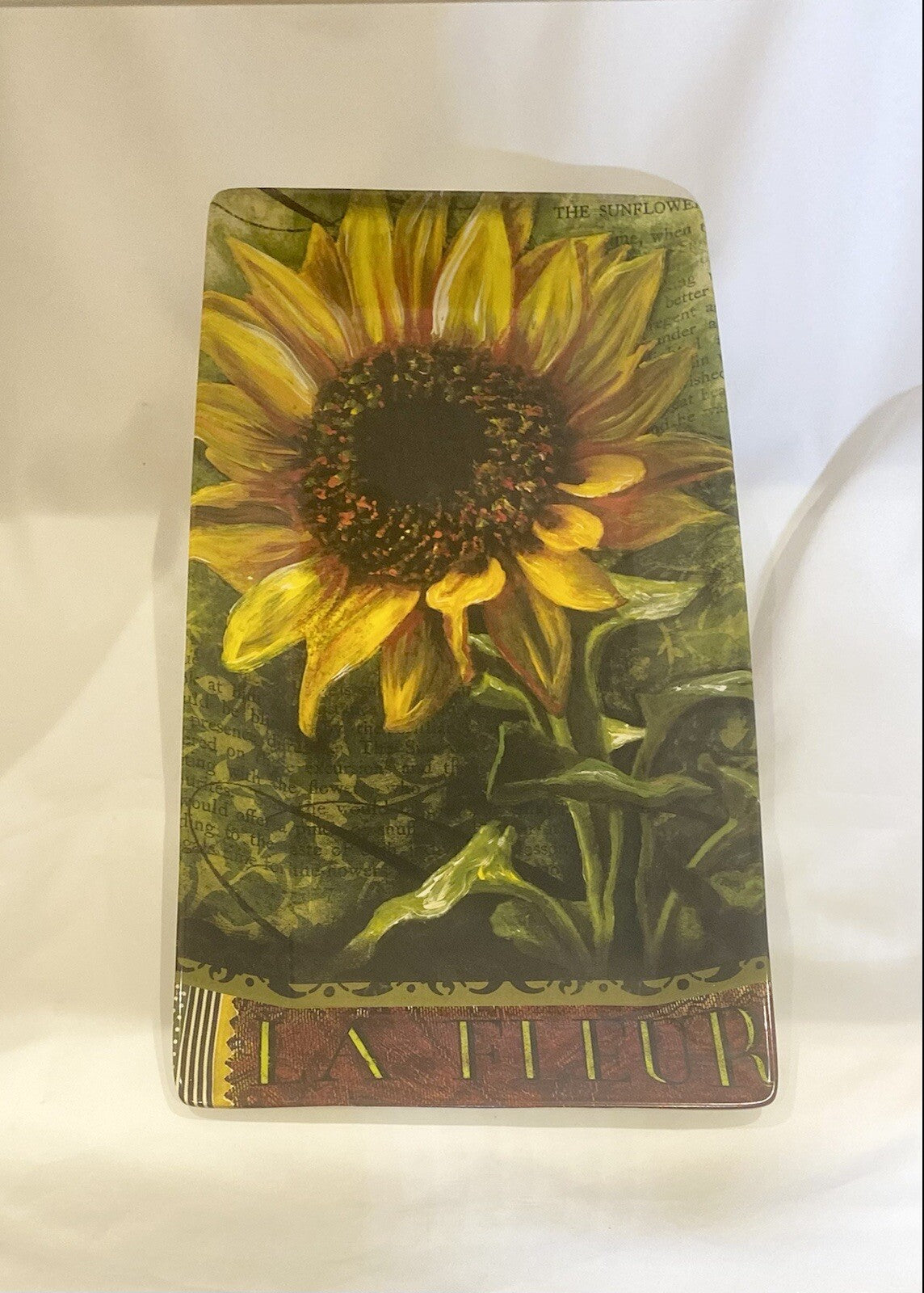 Certified Intl. LORI SIEBERT Vintage Sunflower La Fleur Dinnerware Collection