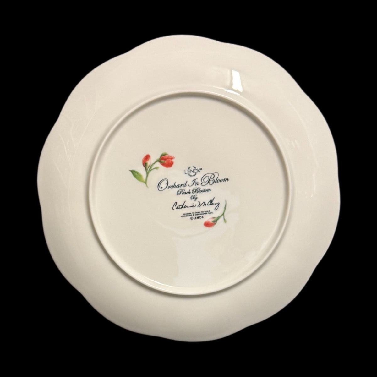 Lenox Orchard In Bloom Peach Blossom 9” Luncheon Plates Set of 5 – McClung