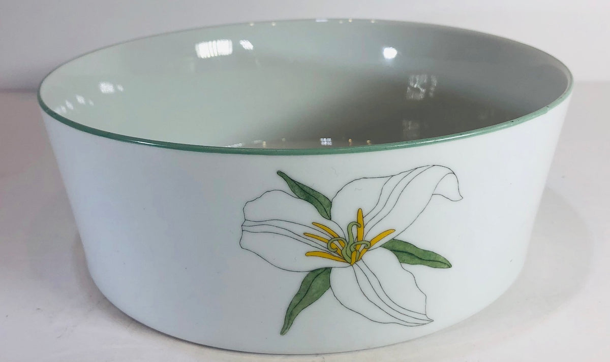 Block Spal "TRILLIUM" Watercolors, Goertzen, Flowers Dinnerware Collection 