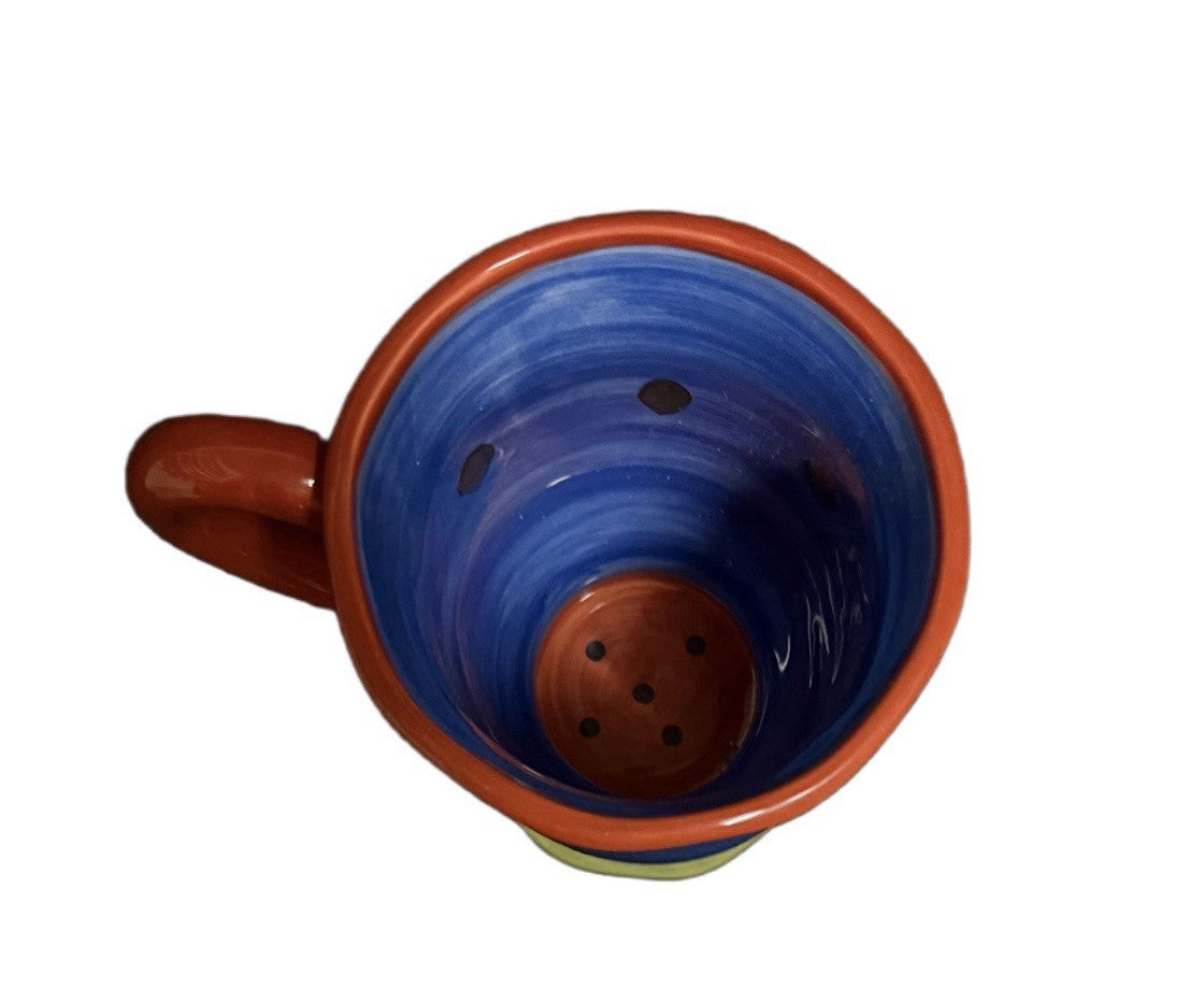 Certified Intl Susan Winget Watermelon Mug Hand Painted Ceramic Summer Cup