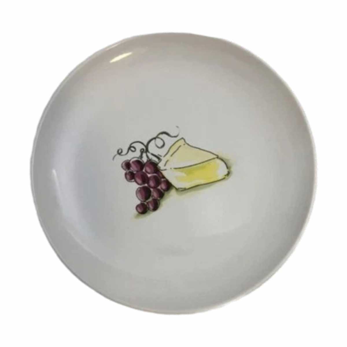 DesignPac Cheese & Fruit Plates Set of 5 – 6 5/8” D  2006 Morgan Newbury